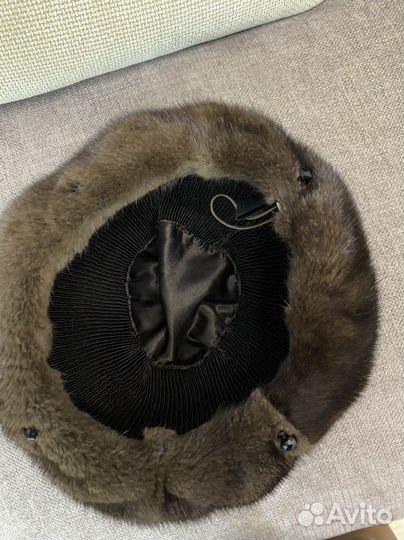 Берет норковый