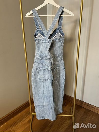 Джинсовый сарафан Zara 42 размера