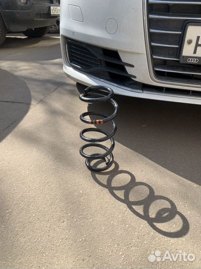 Пружина оригинальная Ауди А6с7(рестайлинг)