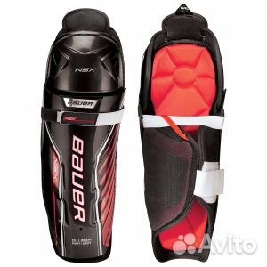 Щитки bauer NSX SR 14,15, jr р.11,13,yth р.8,9,10