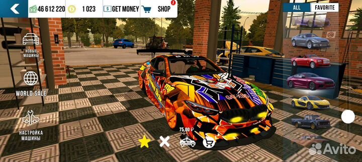 Машины в кар паркинг