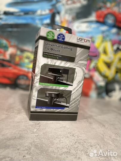 Крепление на тв для камеры от Playstation и Xbox