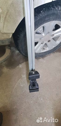 Поперечины на рейлинги chevrolet niva, и опоры