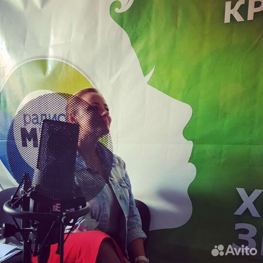 Рекламный ролик. Звукорежиссер. Озвучка диктор