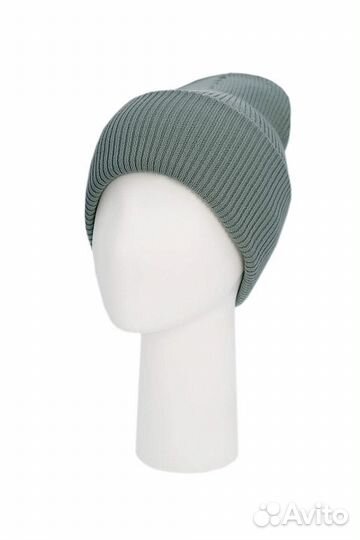 Шапка с отворотом из акрила и шерсти Гольфстрим