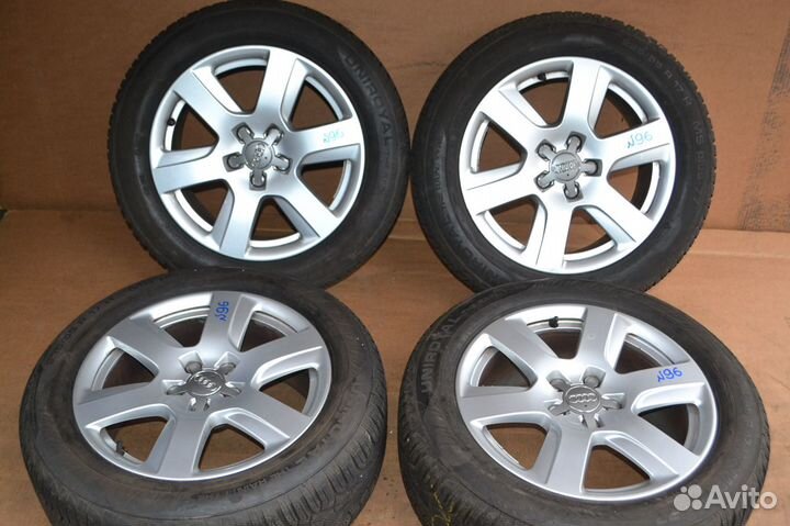 Диски audi бу R17 с всесезонными шинами 225 55 17