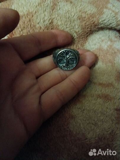 Кольцо печатка