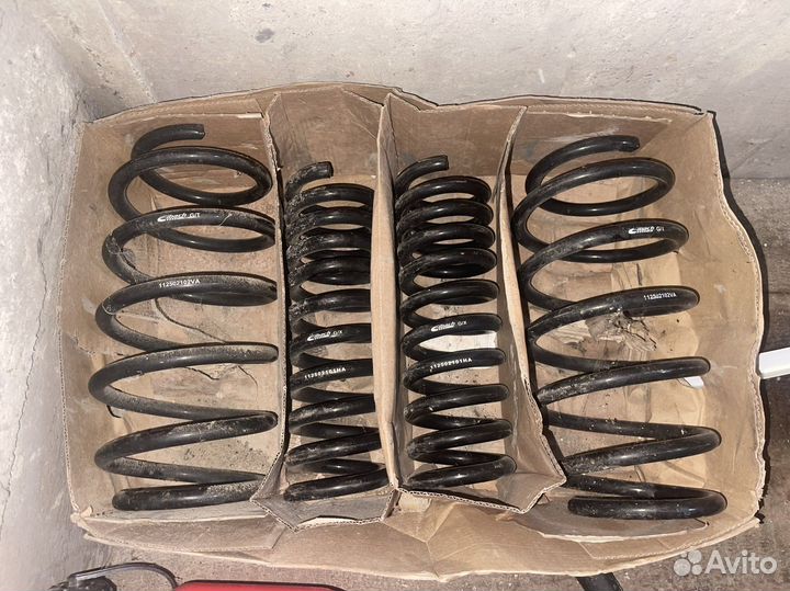 Пружины Mercedes w212 Eibach ProKit занижение