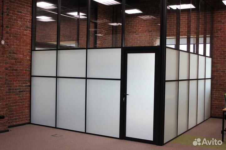 Стеклянные перегородки в дизайне