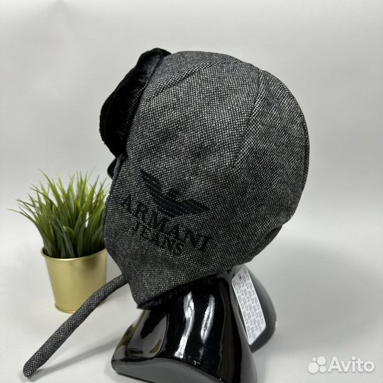 Шапка ушанка Armani jeans