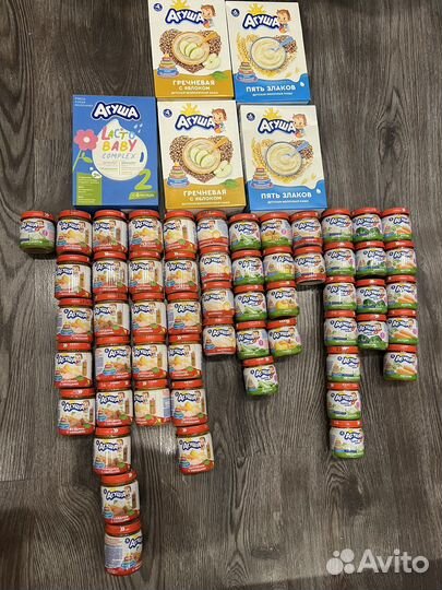 Детское пюре агуша