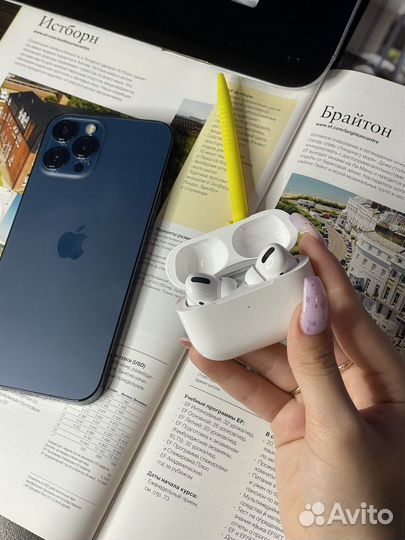 Airpods Pro с шумоподавлением(Новые, Гарантия)