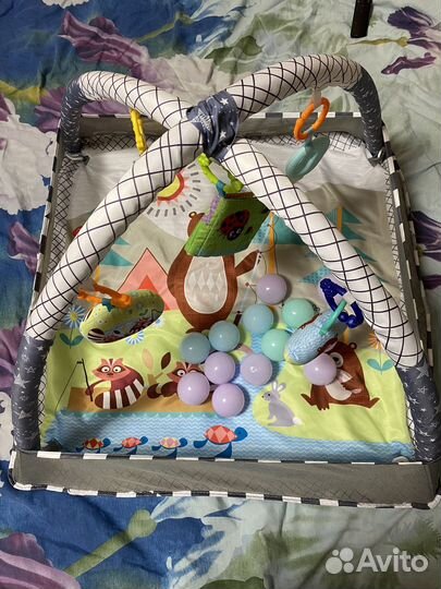 Развивающий коврик манеж для малыша