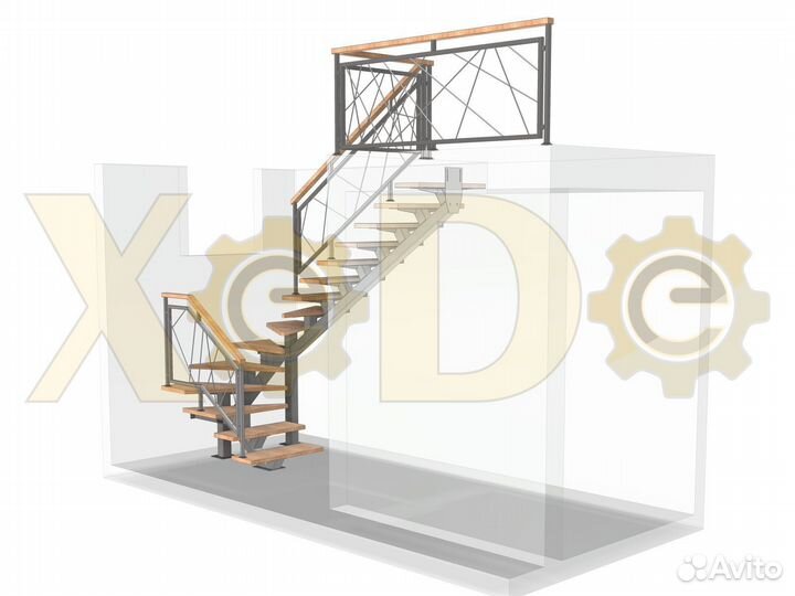 Проектирование лестниц. Чертежи, эскизы и проекты