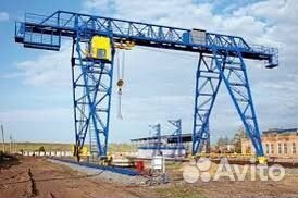 Кран козловой демонтаж монтаж