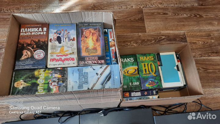 Кассеты для видеомагнитофона