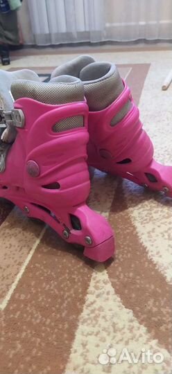 Роликовые коньки детские раздвижные
