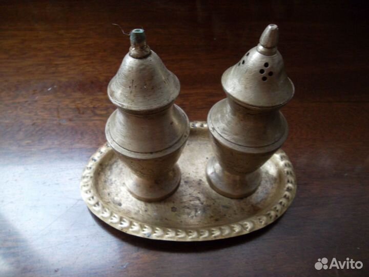 Набор для специй, латунь