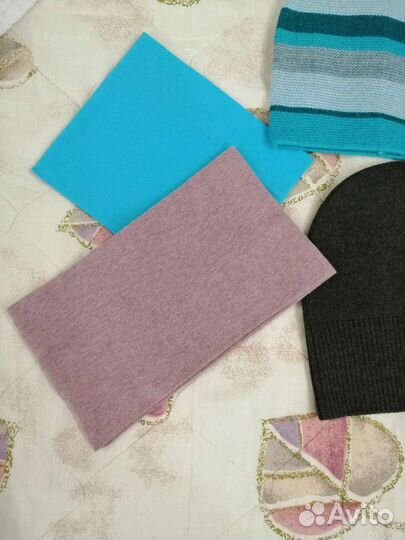 Комплект шапка, шарф