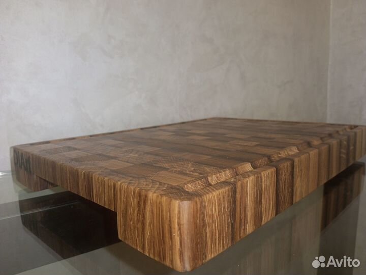 Торцевая разделочная доска Дуб