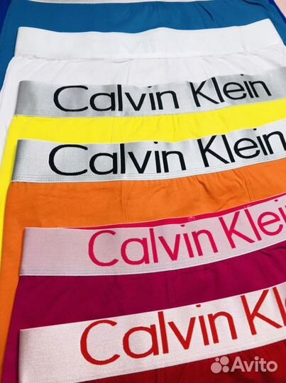 Трусы мужские боксеры Calvin Klein хлопок