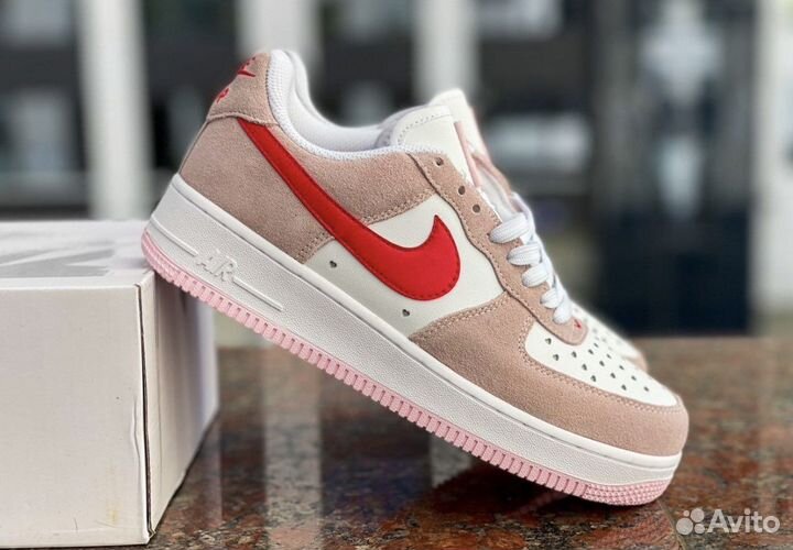 Кроссовки Nike Air Force 1 розовые