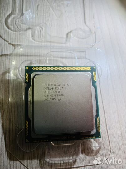 Процессор intel core i5-760 2.8 GHZ/8M/09B