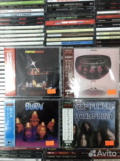 Музыкальные cd диски Deep purple japan