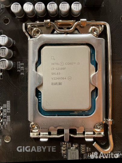 Комплект / i3-12100f / 16gb / h610m плата