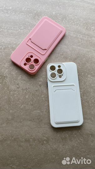 Чехол с отсеком для карт iPhone