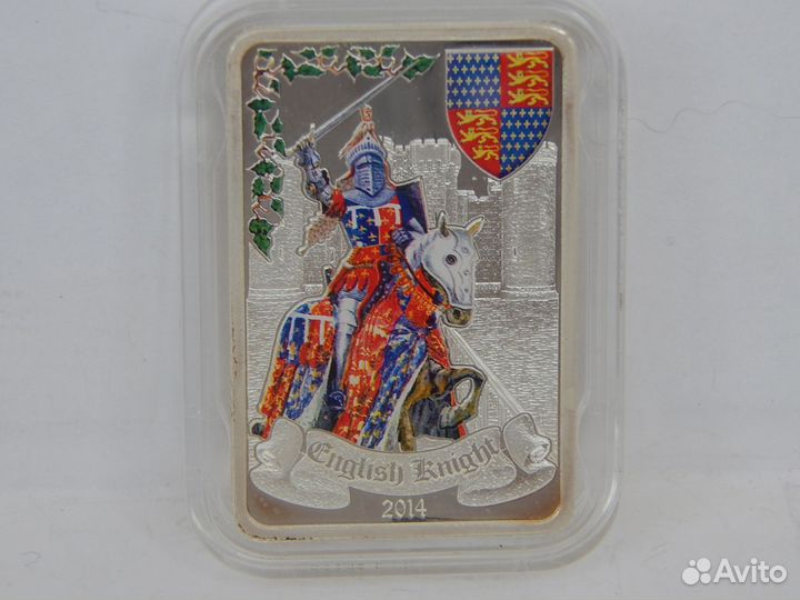 1000 франков Рыцарь -серебро