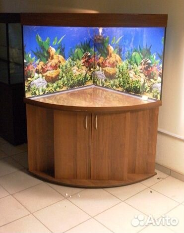 Аквариум 250 свет биофильтр фон подставка