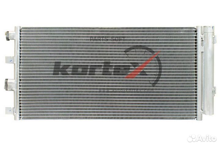 Kortex KRD2081 Конденсер renault duster 10