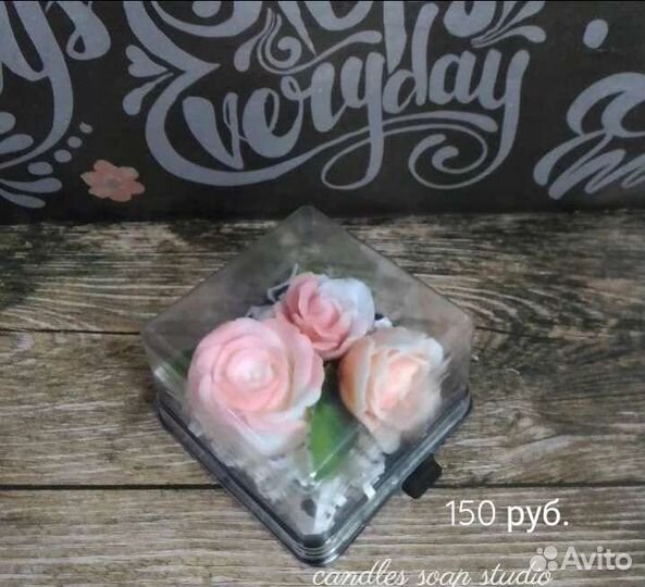 Мыло ручной работы в ассортименте