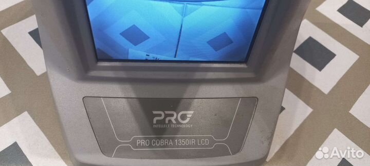 Детектор банкнот Pro Cobra 1350 IR LCD