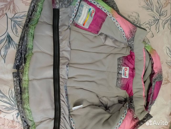 Зимний костюм для девочки 98