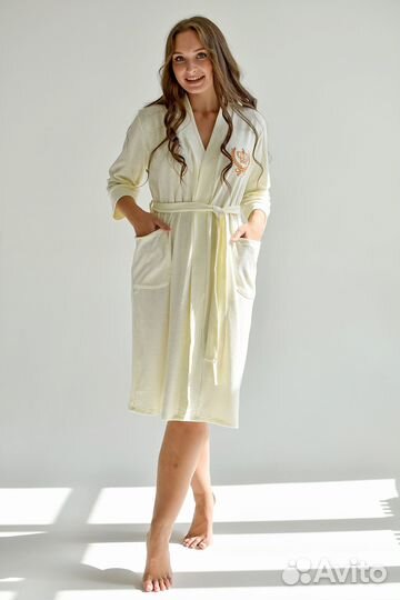 Халат махровый больших размеров