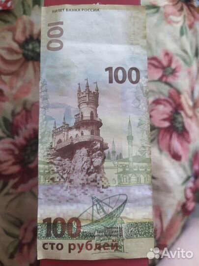 Купюра 100р сочи