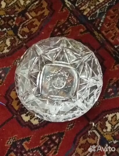 Пепельница хрустальная СССР