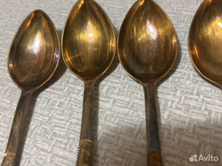 Старинные чайные и кофейные ложки