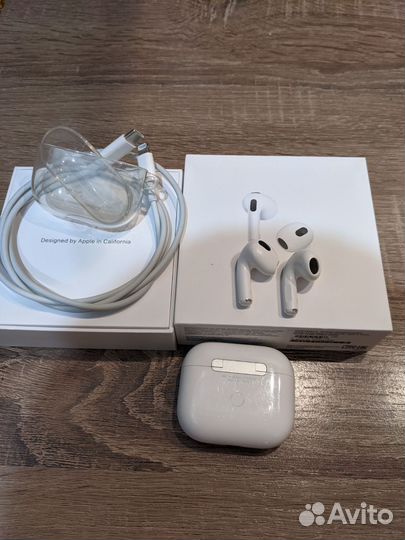 Беспроводные наушники apple airpods 3