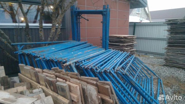 Леса рамные аренда