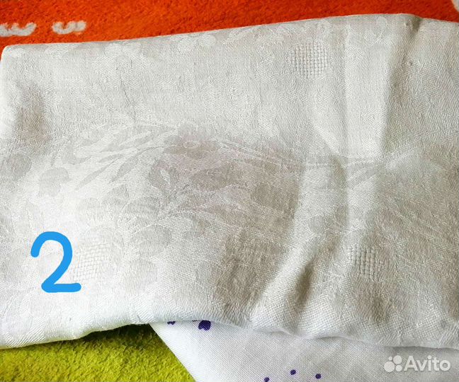 Скатерти винтаж лён