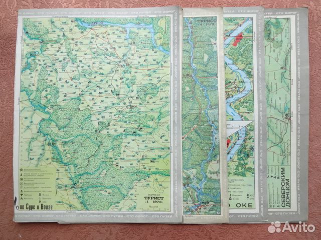 Карты туристические