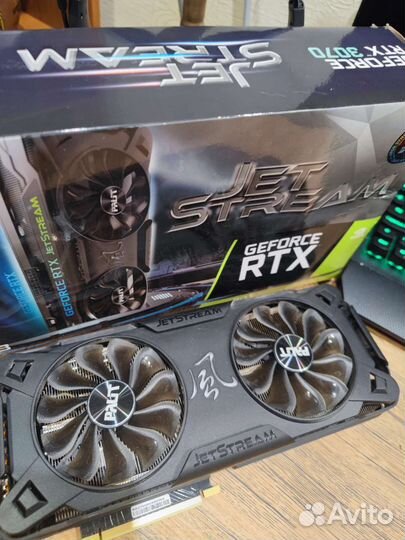 Видеокарта Palit 3070 JetStream 8Gb