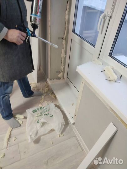 Ремонт пластиковых окон, регулировка, перепенка