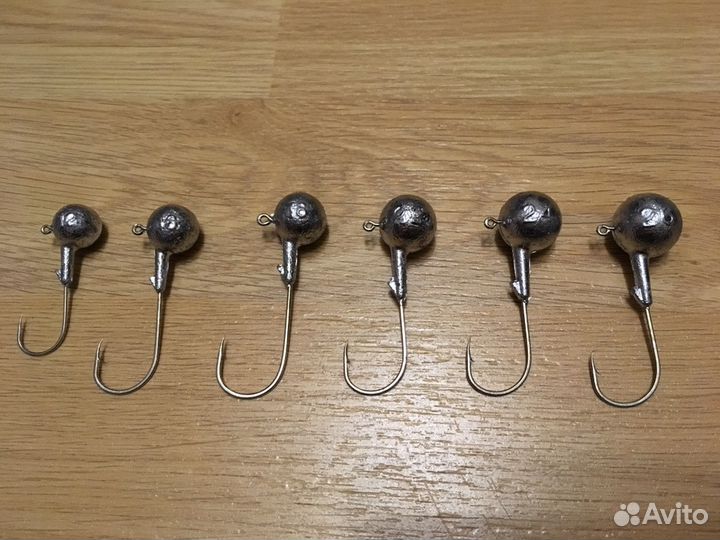 Джиг головки с крючком Gamakatsu