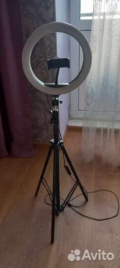 Лампа кольцевая 25 см