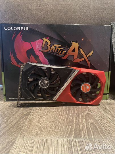 Видеокарта Colorful GeForce RTX 3060 Battle-Ax