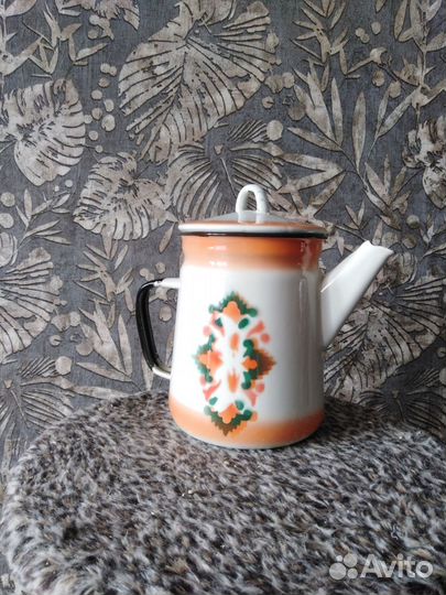 Чайник эмалированный